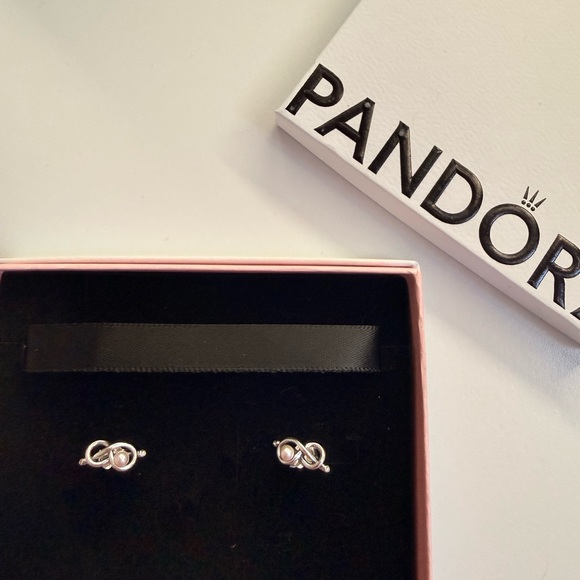 Pandora Jewelry - Pandora Infinity Knot Earrings